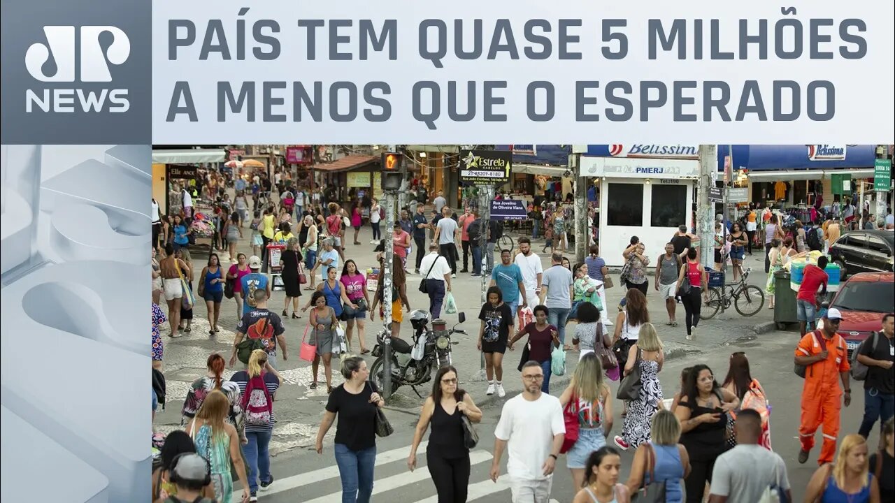 Com 203,1 milhões de pessoas, Brasil cresce menos que o previsto pelo IBGE