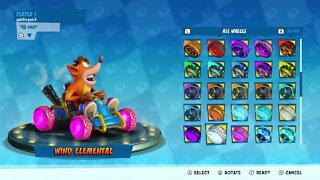 All Wheels On The Classic Kart Showcase - Crash Team Racing Nitro-Fueled