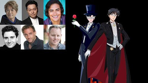 Anime Voice Comparison- Tuxedo Mask/Mamoru Chiba (Sailor Moon)