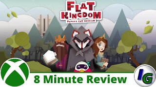 Flat Kingdom Paper's Cut Edition 8 Minute Game Review on Xbox