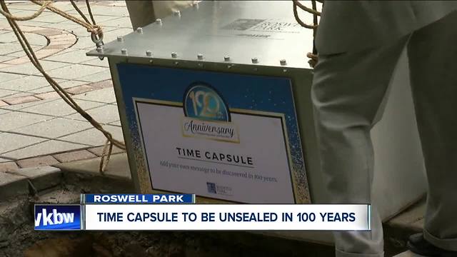 Roswell Park Time Capsule to be opened in 100 years