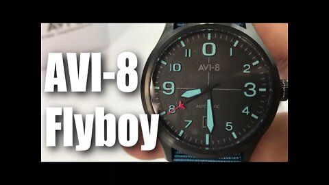 AVI-8 Flyboy Automatic Watch AV-4021-0D with NATO Strap Set Review