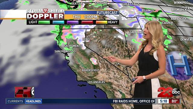 Bakersfield will be in the 90's Tuesday, for the first time since October