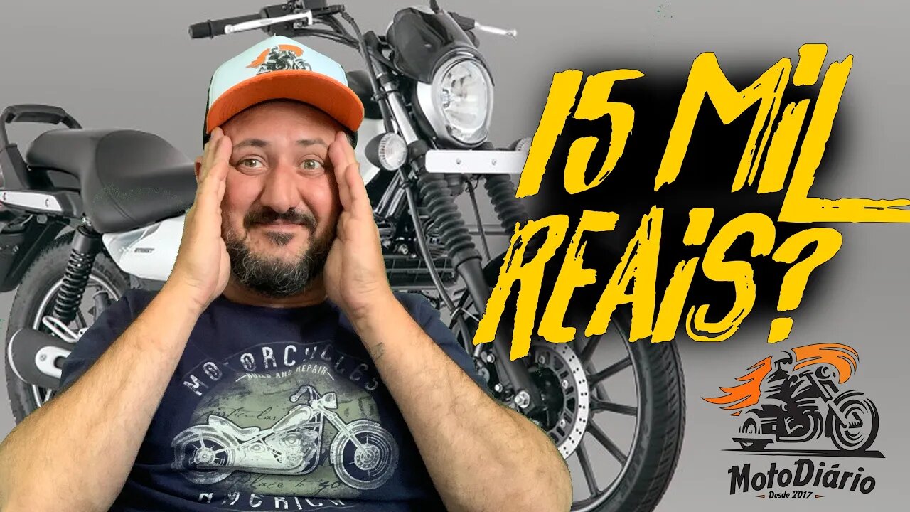 Custando 15 MIL ✅ nova Custom 220 pode CAUSAR no BRASIL 😮🤔😀