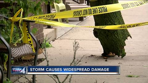 Strong storms through southeast Wisconsin Sunday