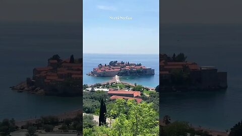 Stunning Sveti Stefan 😍 #montenegro #immobilier #realestate #vastgoed