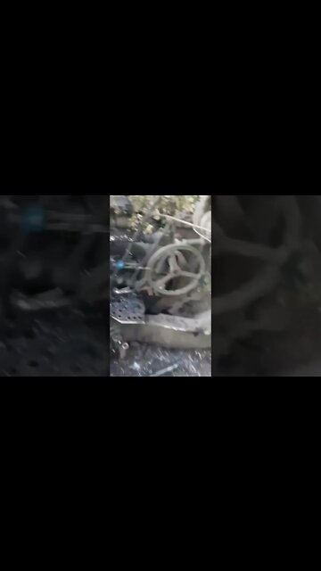 American made M777 howitzer Destroyed