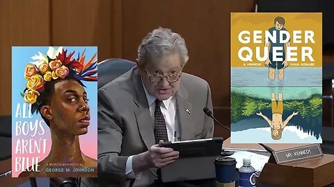 Sen. Kennedy reads aloud NSFW graphic excerpts at book ban hearing