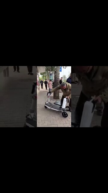 Folding Electric Tricycle Scooter #shorts #scooter #electric