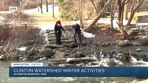 Clinton Watershed winter activities