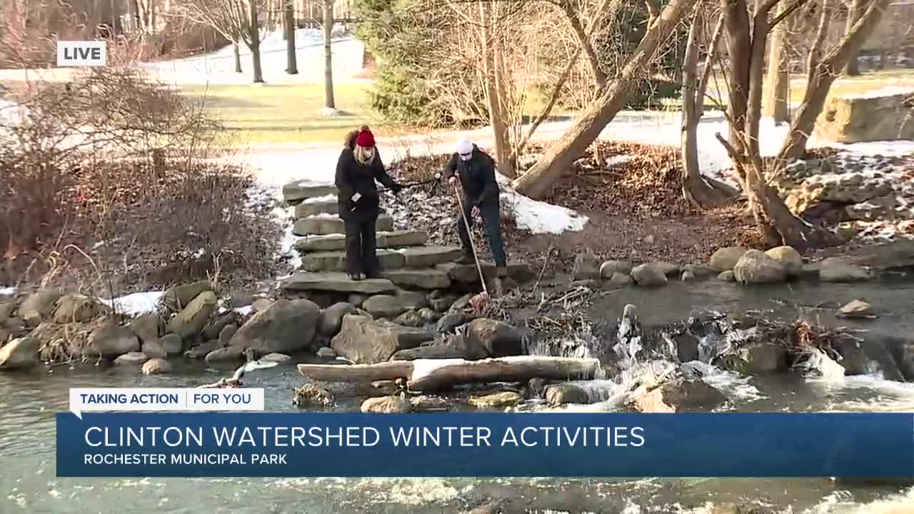 Clinton Watershed winter activities