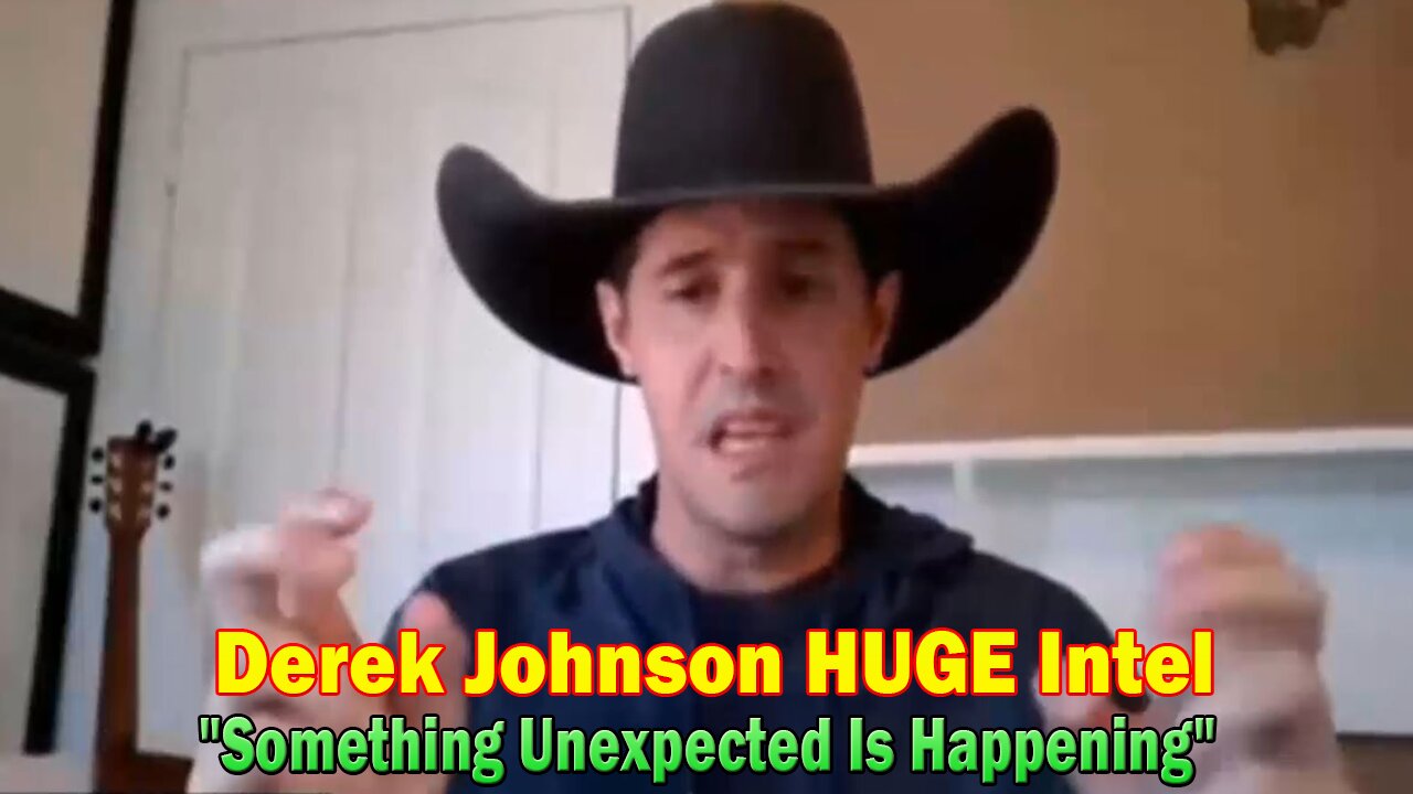 Derek Johnson HUGE Intel: "Something Unexpected Is Happening"