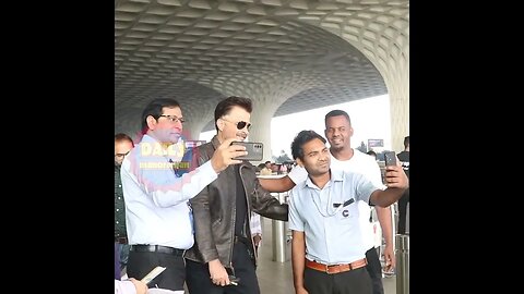 Anil Kapoor Fly From Mumbai Spotted At Airport