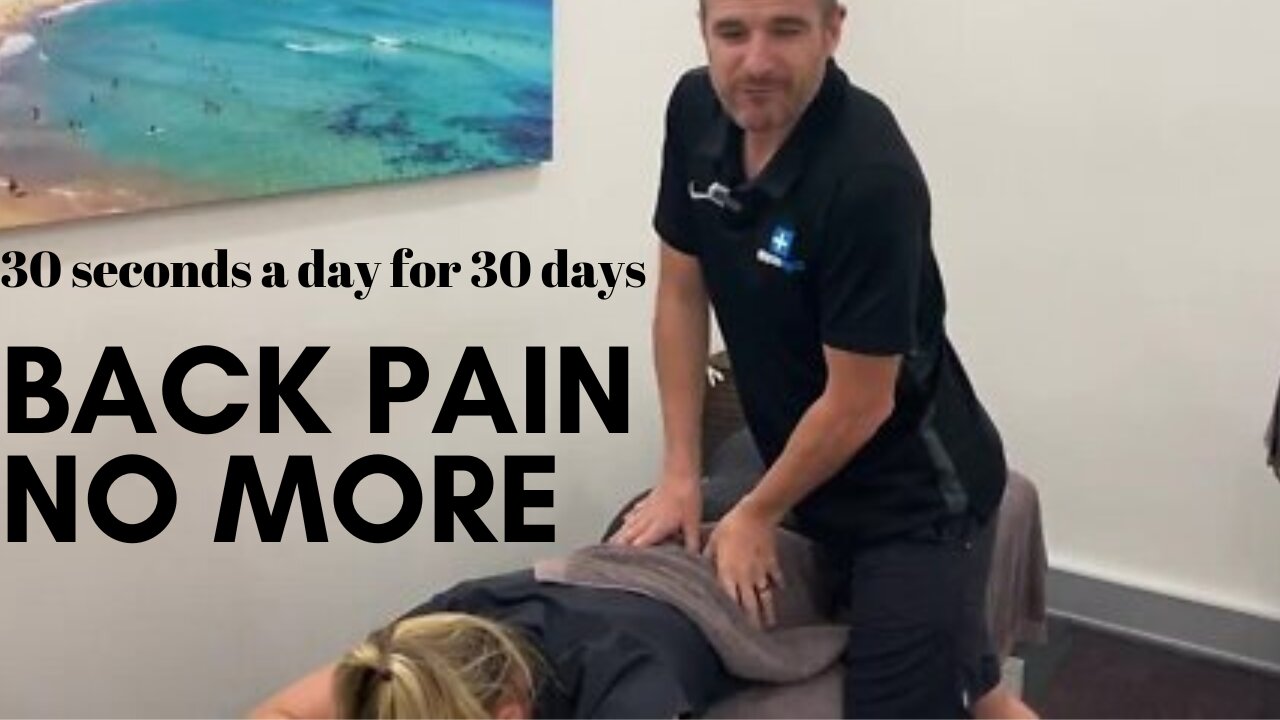 Proven and Effective Treatment for Low Back Stiffness