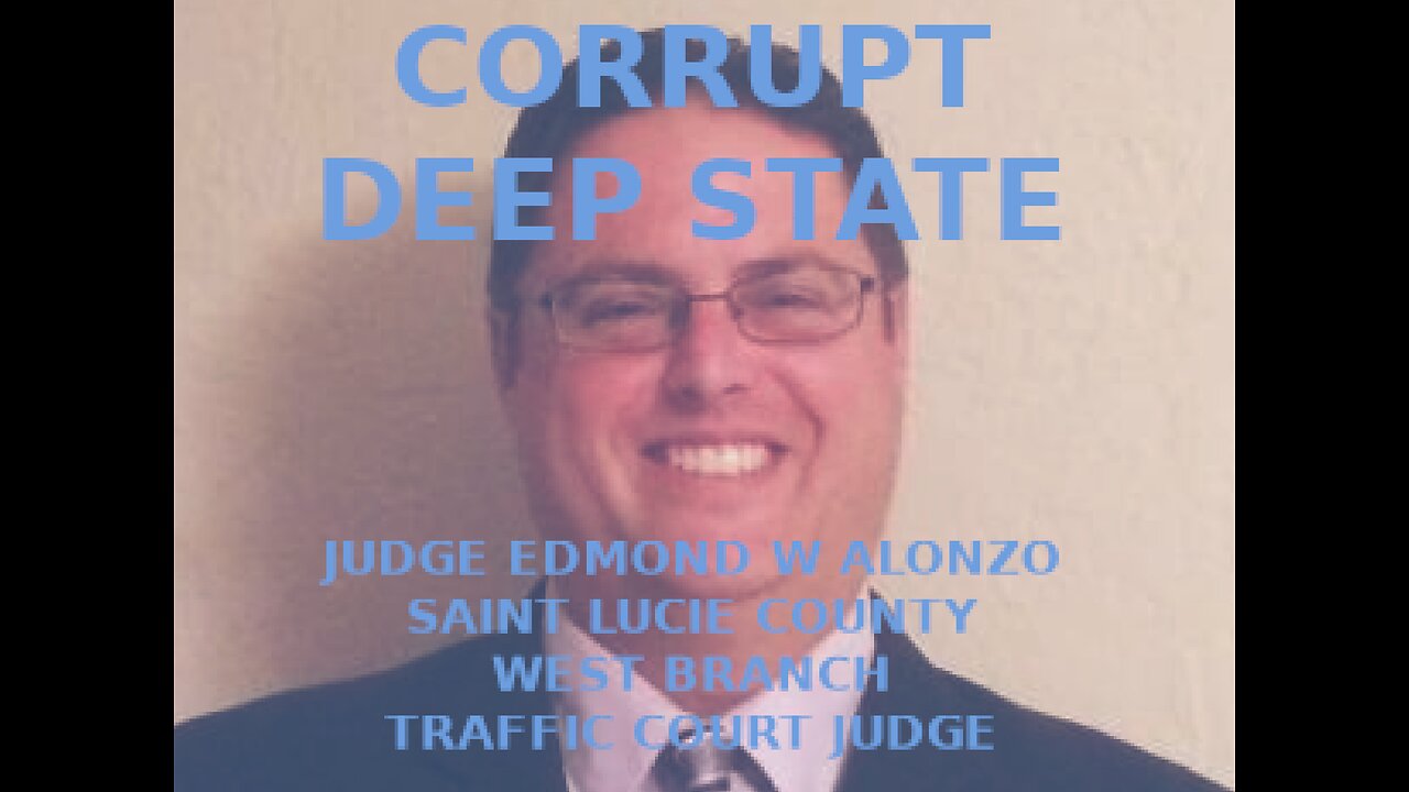 Corrupt Don't-Care-What-The-Law-Is Judge Edmond W Alonzo - Gangstalking - Ep. 2 (Raw Courtroom Footage from May 15, 2024)