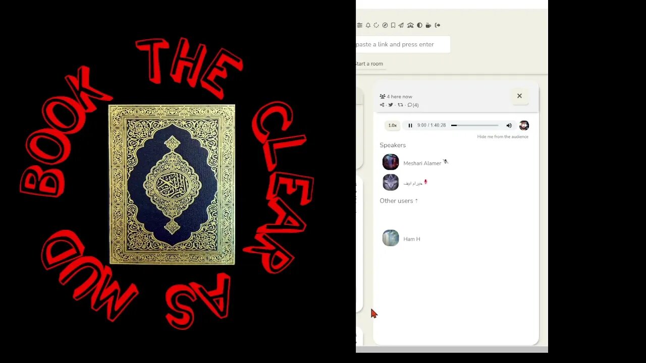 Listen to a Muslim become extremely emotional and become vulgar while trying to teach me embryology