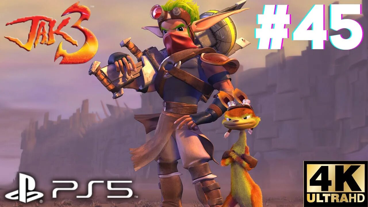 Jak 3 Mission #45: Fight Your Way To The Astro-Viewer | PS5, PS4 | 4K (No Commentary Gaming)