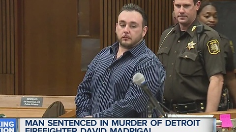 Man sentenced in murder of Detroit firefighter