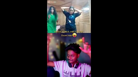 Girls Doing Funny dance on omegle 😜 || Love this girls steps || #omegle #ometv