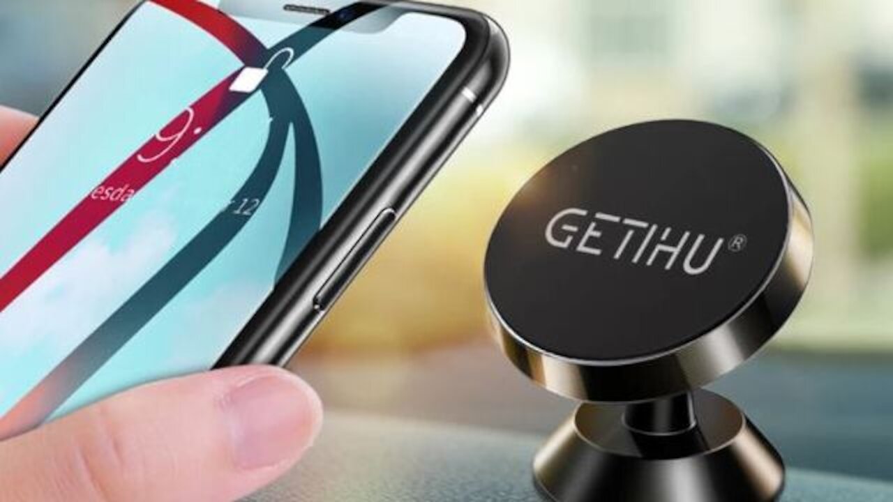 GETIHU Car Magnetic Air Vent Mount Phone Holder