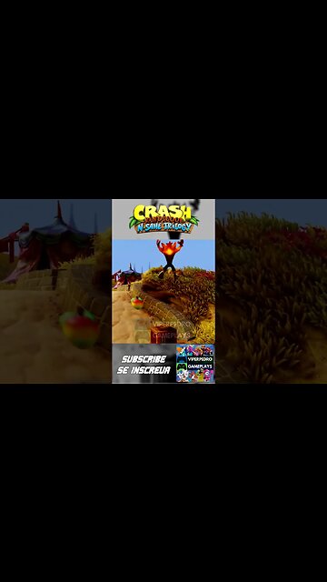 CLEAR GEM | TOAD VILLAGE | Parte 1/4 #shorts #crashbandicoot #ps5 #gaming #xbox #walkthrough