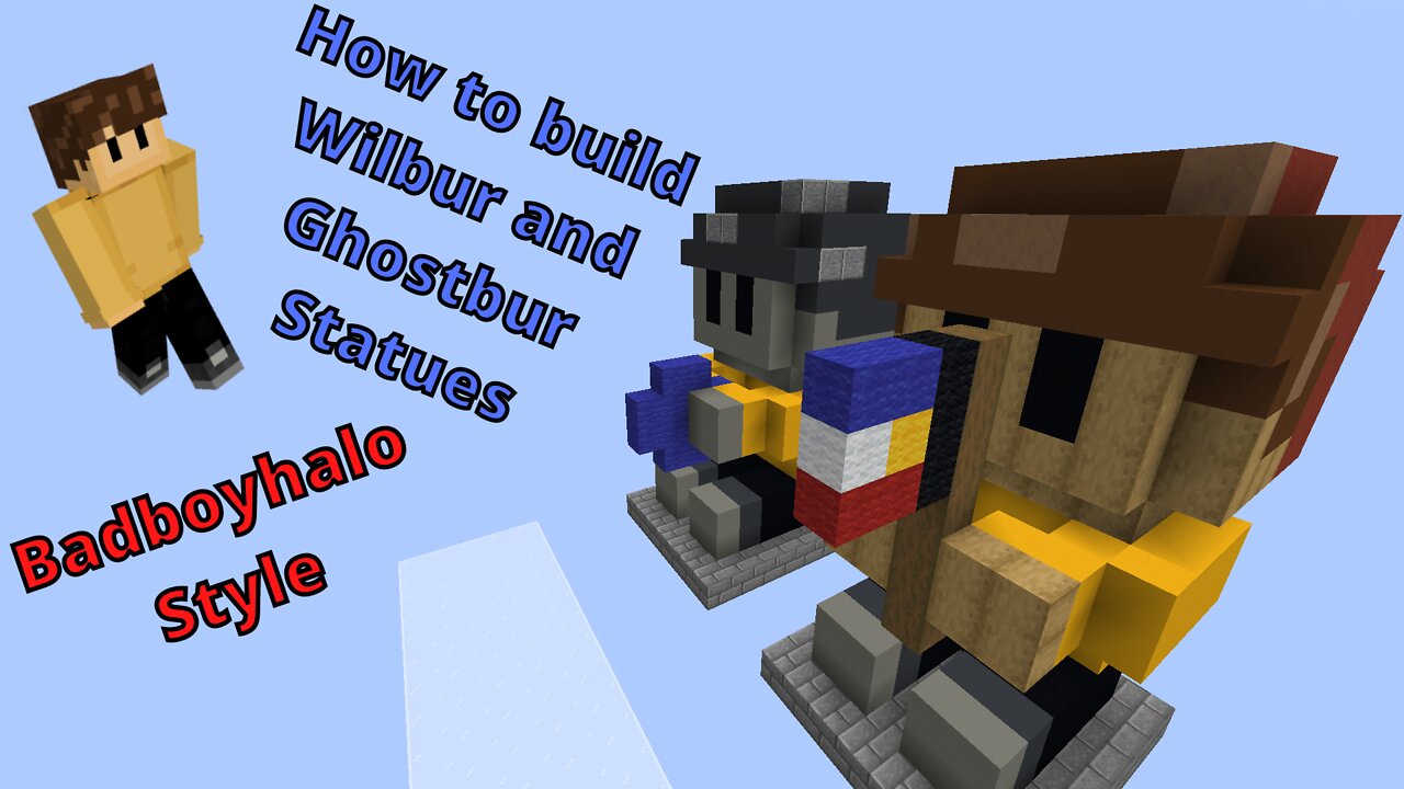 Badboyhalo Style Statues: Wilbur and Ghostbur