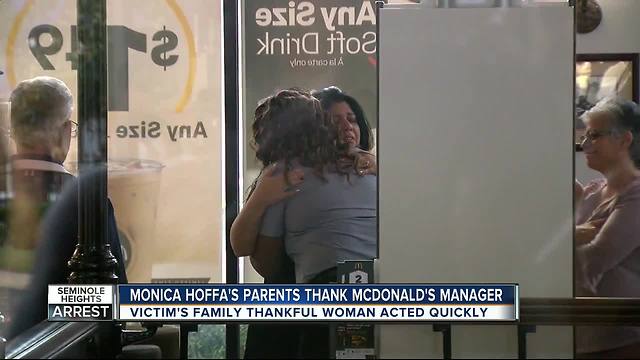 Murder victim's family calls McDonald's manager 'hero' for helping solve crime