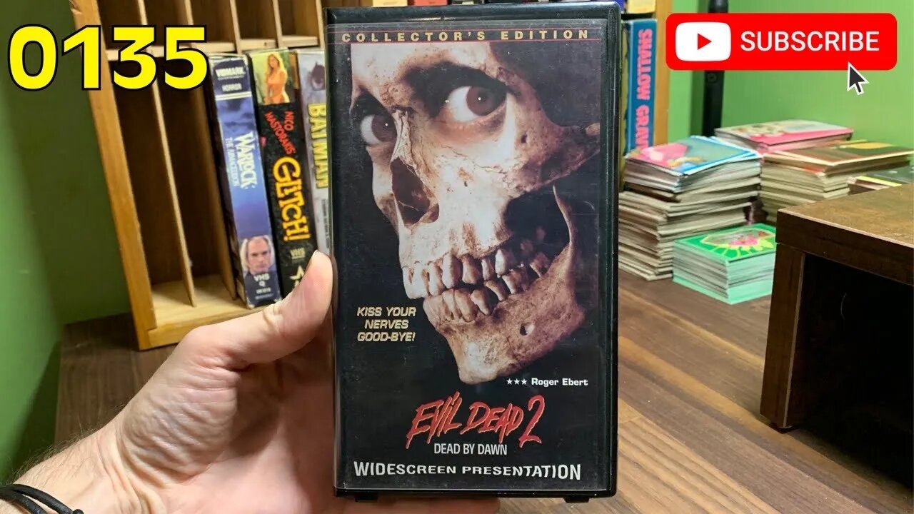 [0135] EVIL DEAD II (1987) VHS INSPECT [#evildead2 #evildead2VHS]