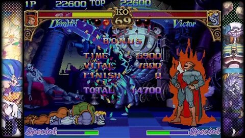 Capcom Fighting Collection | Darkstalkers | When you think you won