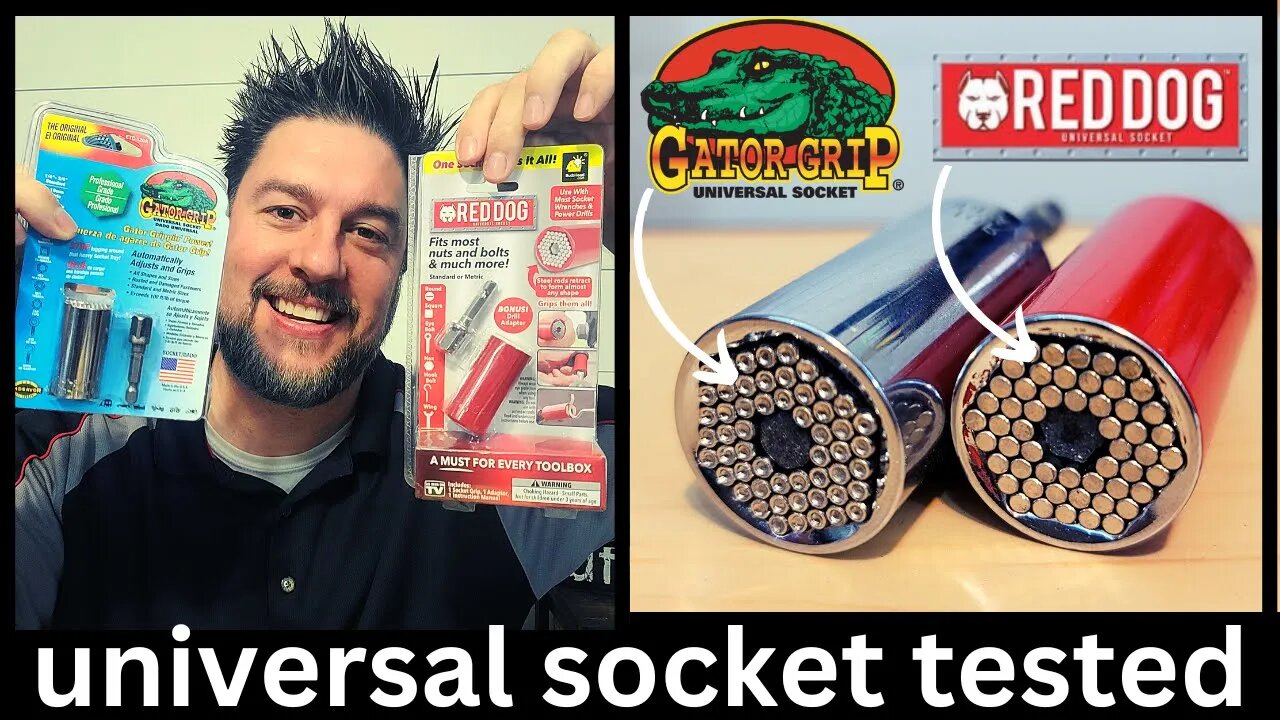 🔧Red Dog Universal Socket vs Gator Grip Universal Socket [455] 🔧