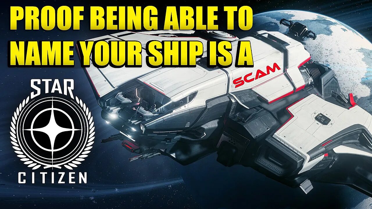 PROOF BEING ABLE TO NAME YOUR SHIP IS A SCAM!