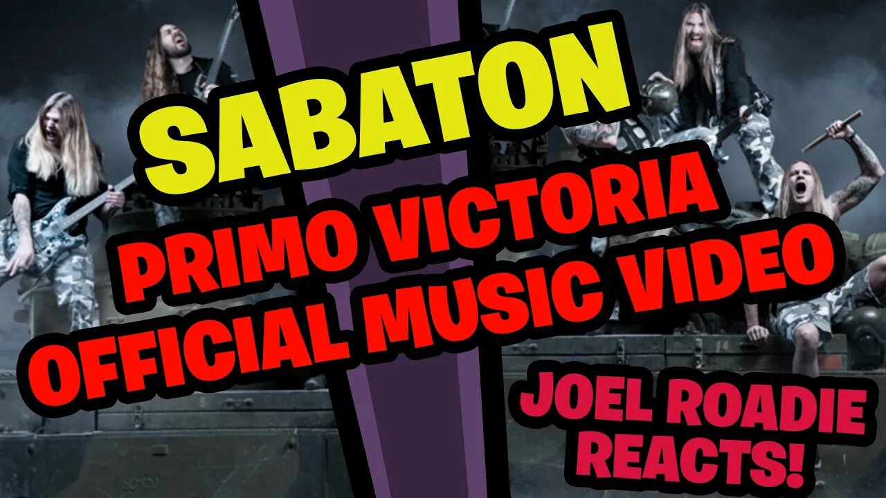 SABATON - Primo Victoria (Official Music Video) - Roadie Reacts