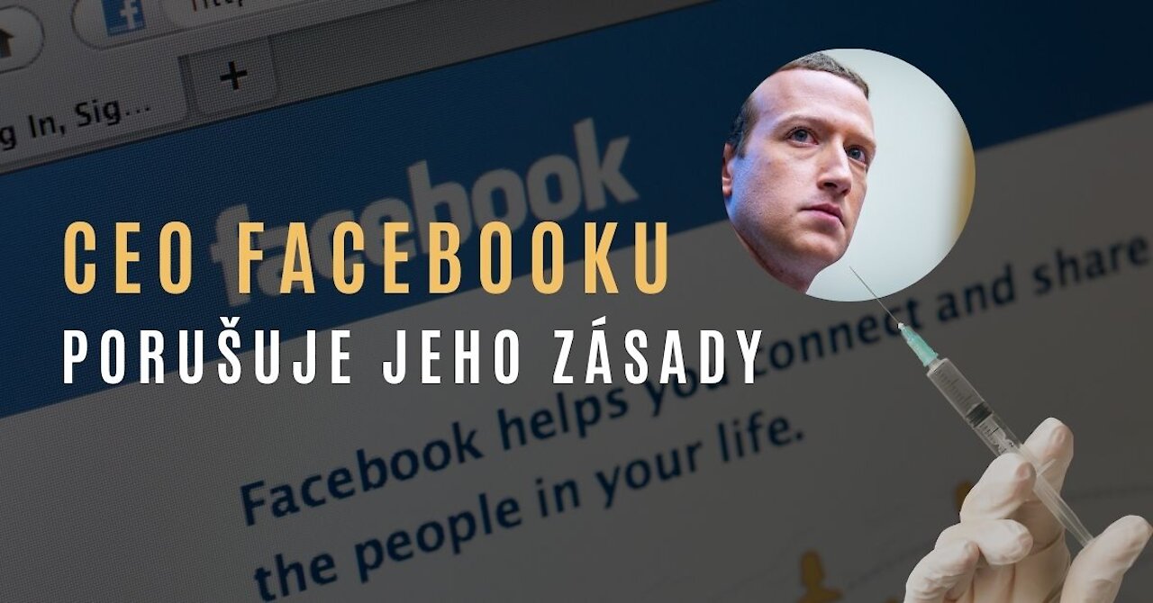 Mark Zuckerberg svým postojem „proti vakcíně” porušuje vlastní zásady Facebooku