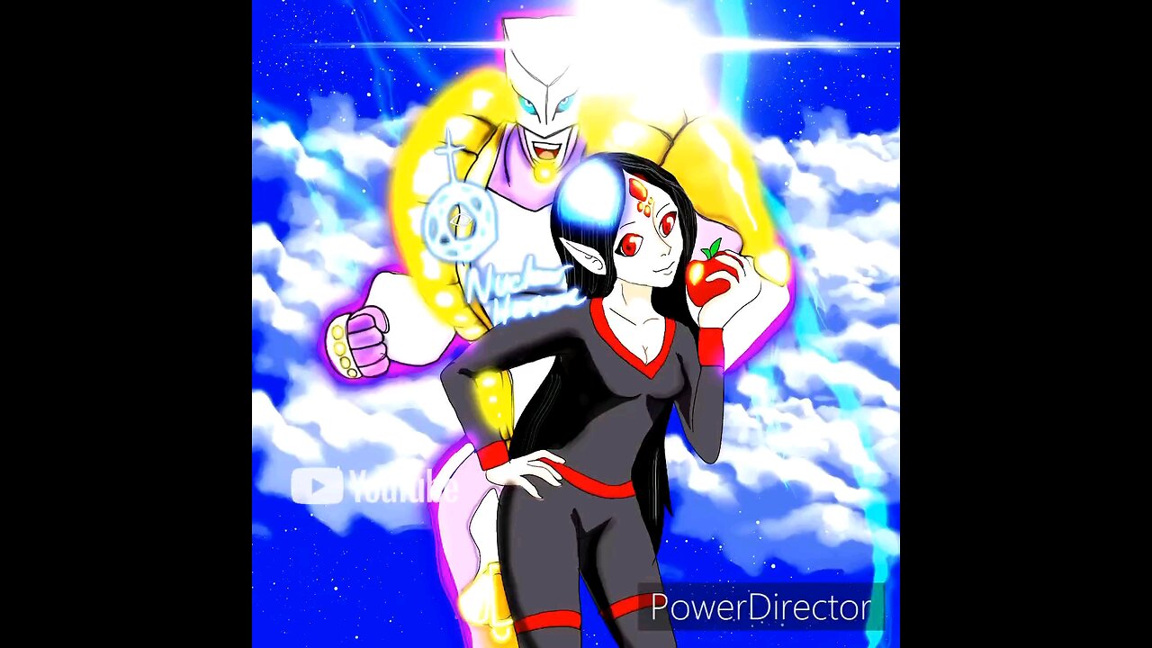 nuclear Joestar with her stand drawing