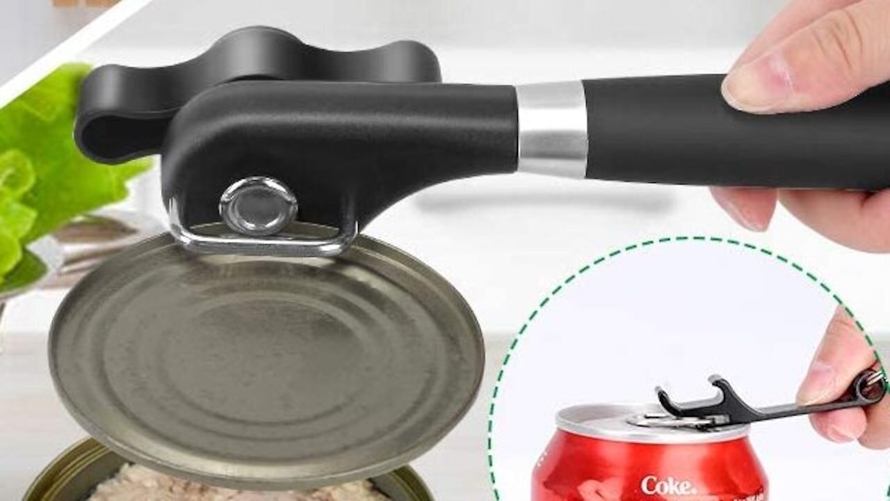 Professional Ergonomic Manual Can Opener