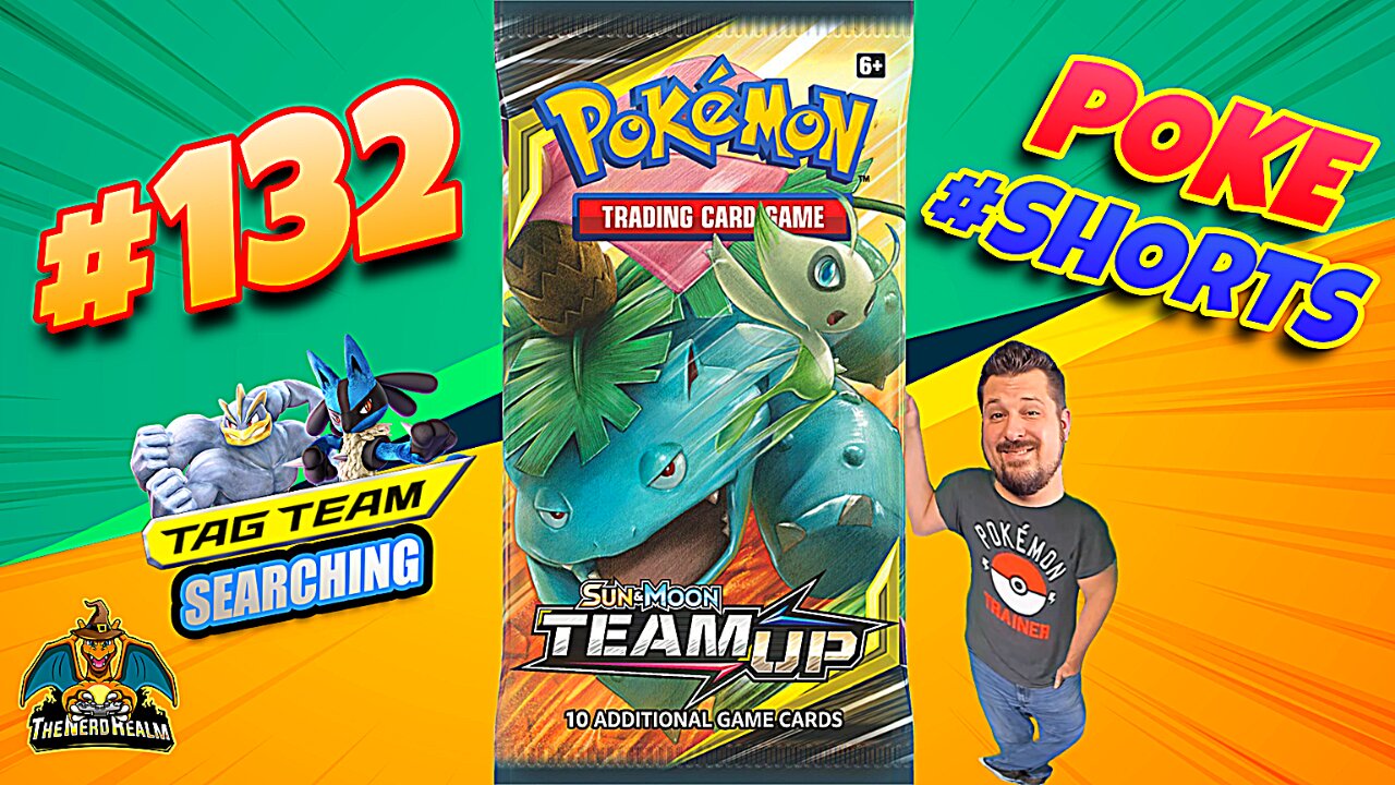 Poke #Shorts #132 | Team Up | Tag Team Searching | Pokemon Cards Opening