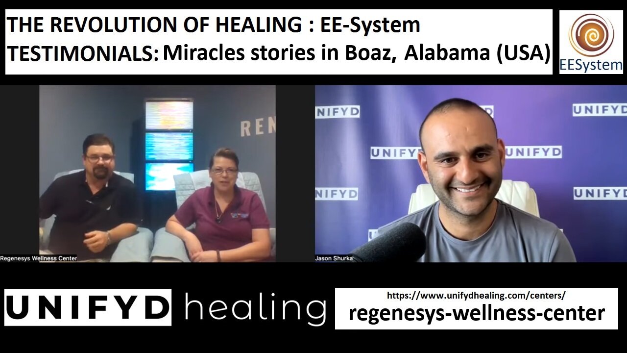 UNIFYD HEALING EESystem: Miracles stories in Boaz, Alabama (USA)