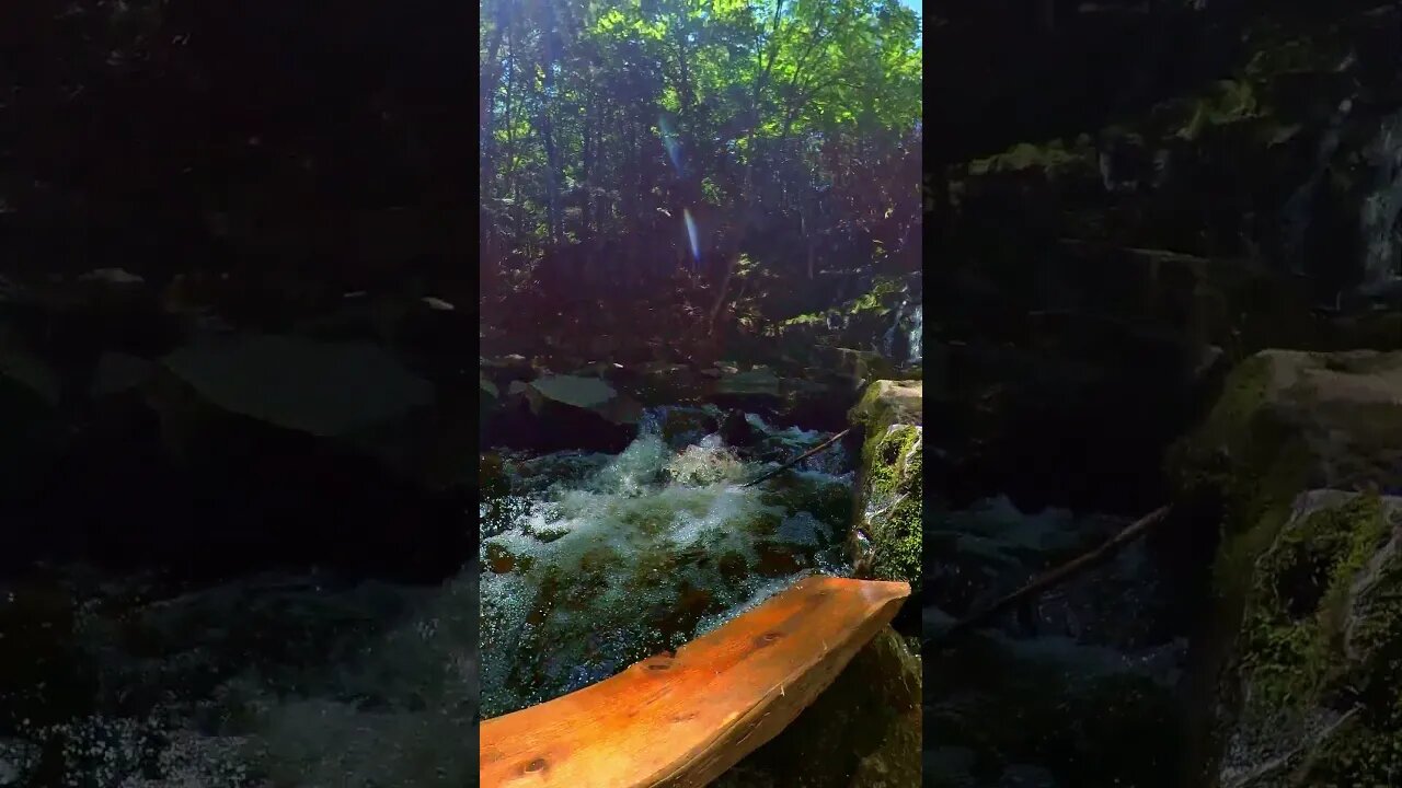 Exploring and Finding a New Waterfall! #shorts
