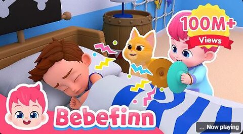 EP104 | Good Morning ☀️ Let's Feed Boo 😻 | Bebefinn Best Songs and Nursery Rhym