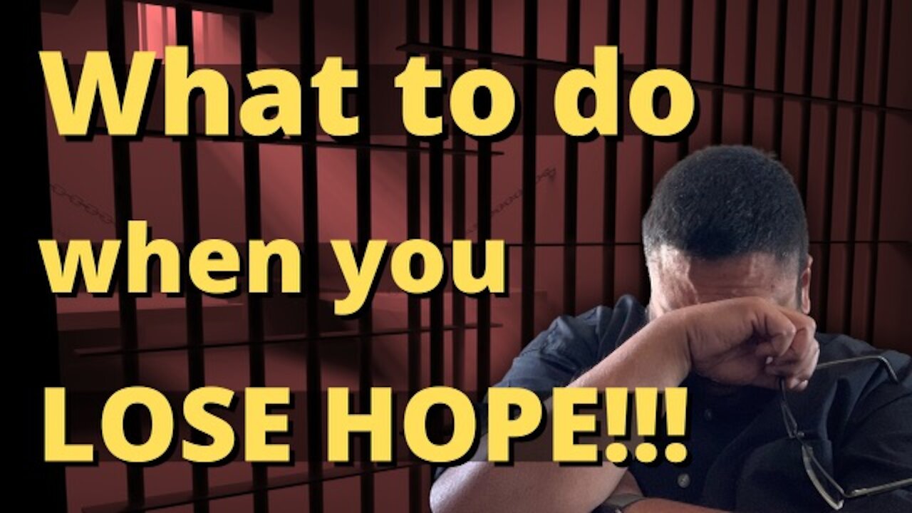 HOW do you FIND HOPE when all is LOST???