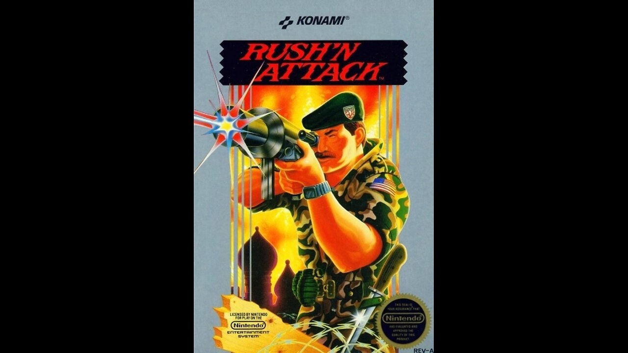 Streaming Rush in Attack for the nes emulator-short.