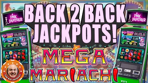 $25 MAX BET Back 2 BACK JACKPOTS 🌶️ PINK PANTHER MEGA MARIACHI🌶️