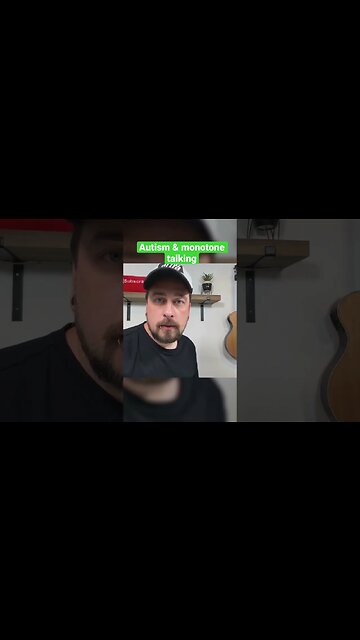 Autism and monotone talking #autism #shorts