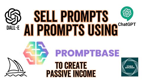 Create Passive Income by Selling AI Prompts on Promptbase Midjourney AI Images