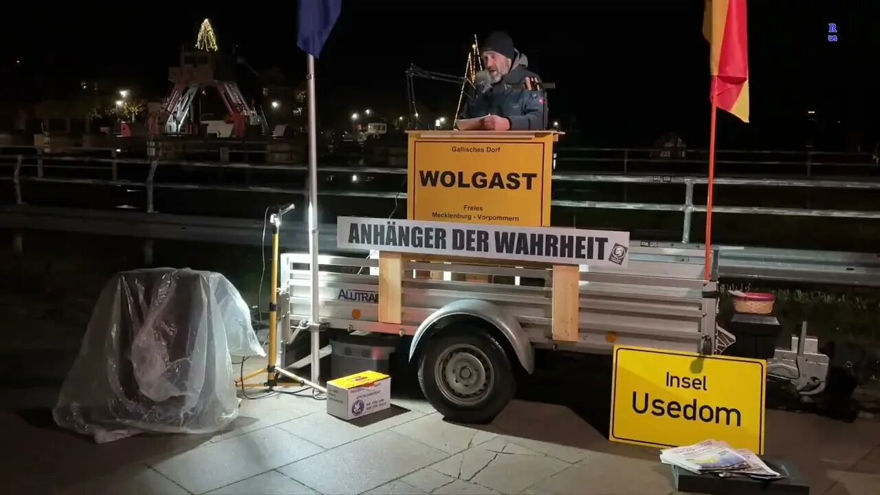 Wolgast - Stefan - Eröffnung und Redebeitrag 06.12.2022