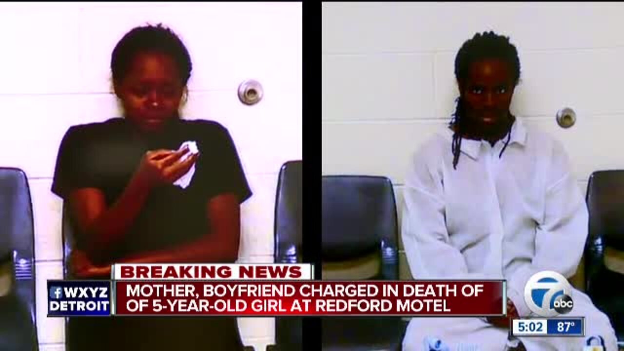 Mom, boyfriend charged with felony murder in death of 5-year-old in Redford