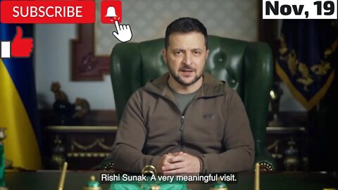 Vladimir Zelensky Explanations November 19, 2022 (Subtitle)