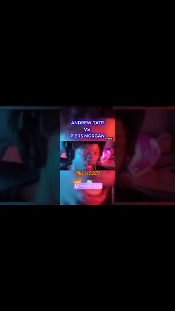 #RECAPS - PIERS MORGAN VS ANDREW TATE "How Many Women Have You Loved?" Highlight #35 #Shorts