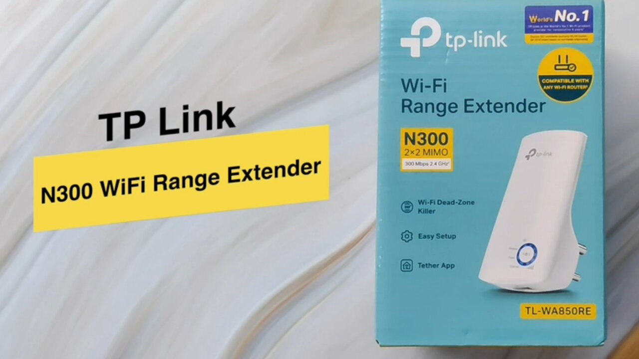 New TP-Link 300N Wireless Range Extender