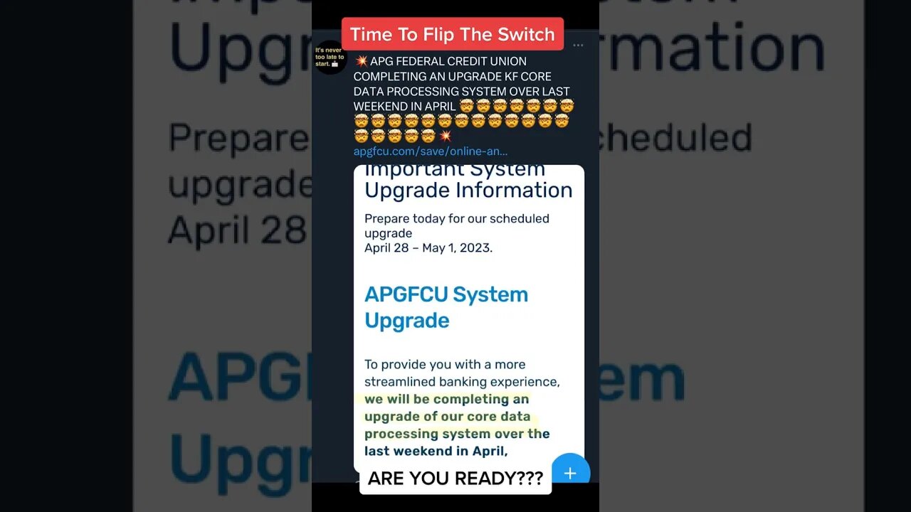 Are you ready for the #fliptheswitch #moment ? #iso20022 going live #fyp #xrp #xrparmy